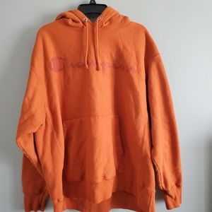 Orange Champion Hoodie